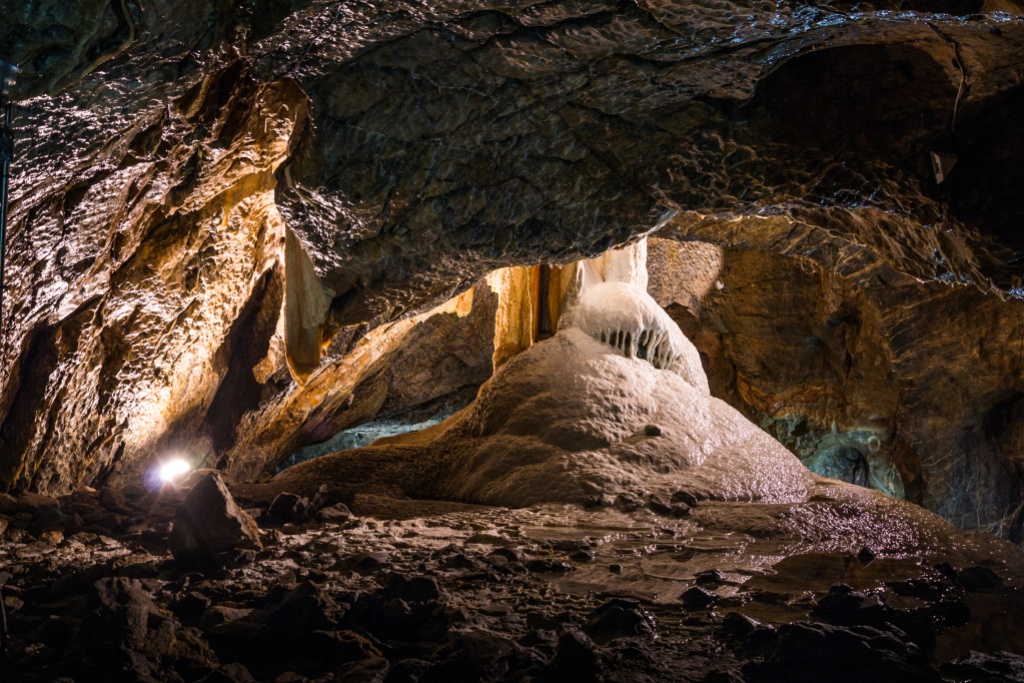 Inside of a Cave